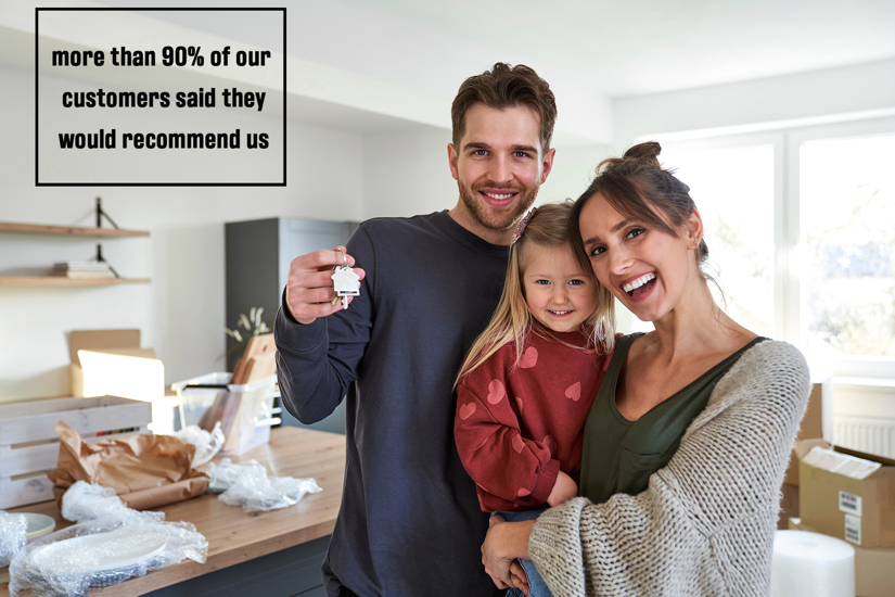 90% would recommend Campion Homes