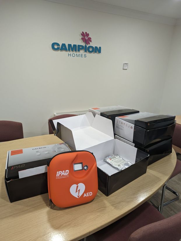 Defibs on every Campion site