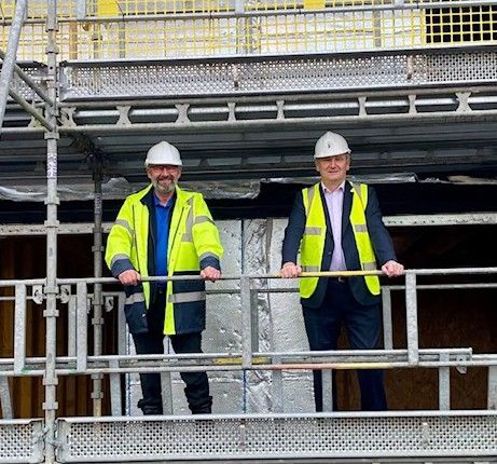 MP visits Glenrothes development